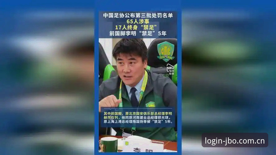 竞博JBO官网更新 中国足协第三批禁足名单全面解析:17人终身禁赛背后的足球乱象深度分析
